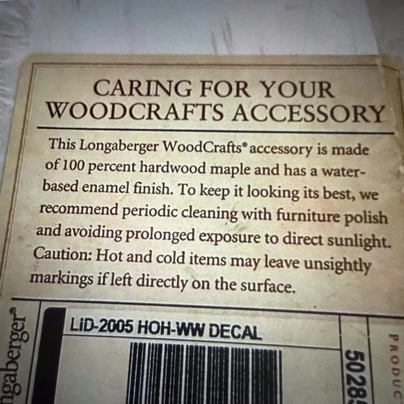 2003 Longaberger Red and Green Hand-Woven Basket w Liner & Bell Ornament - Picture 9 of 9